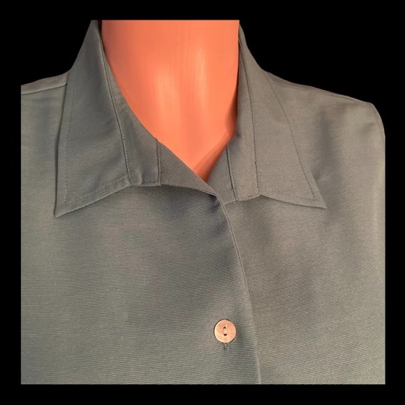 NWOT Vintage Laura Scott Sleeveless Collared Top Blouse Size 14 - Picture 6 of 8